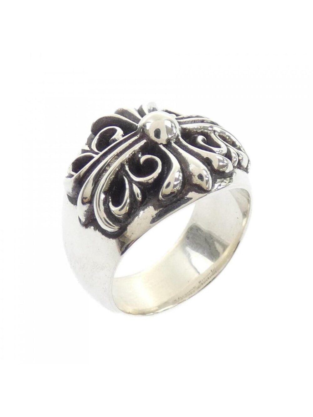Chrome Hearts Keeper Ring Silver